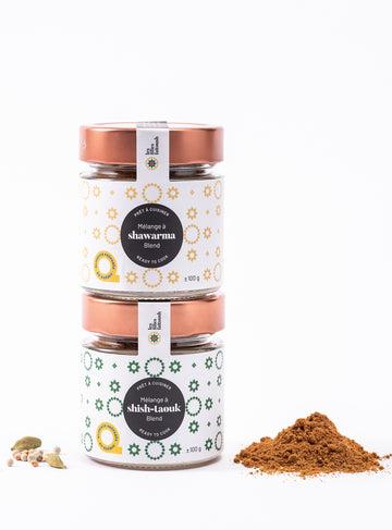 Duo de Mélanges à Shawarma et Shish-taouk